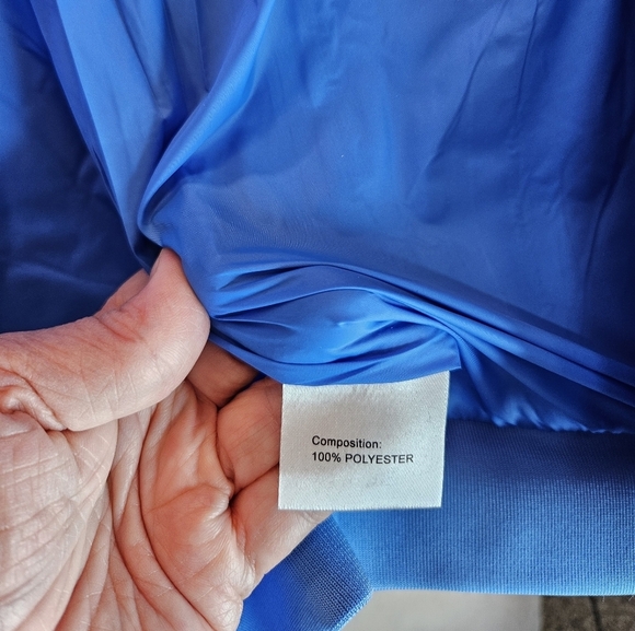 Magcomsen Jacket Womens Sz M Azure Blue Quilted Water Resist Outdoor - Picture 8 of 15